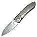 Kizer Cutlery Folding Pocket Knives Frame Lock Drop Point Blade Titanium Handles Tactical EDC Knife,Kizer Justin Lundquist Wanderer Ki4500