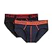 MASS21 Men's Underwear 2 Pack Micro Bikinis and Briefs With Pouch Size L