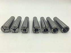 7PC MT3 Round Collet Set