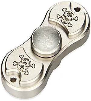 Fidget Handheld Spinner Focus Toys Kids Adult Birthday Gift Toy EDC Stocking Stuffer (Yellow)
