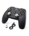 EasySMX 2.4G Wireless Controller for PS3, PC Gamepads with Dual Shock Button Range up to 10m Support PC (Windows XP/7/8/8.1/10), PS3, Android, Vista, TV Box Portable Gaming Joystick Handle（Blackthumb 1