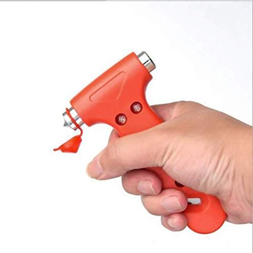 Luvina Mini Safety Hammer Emergency Car Hammer Glass Breaker Seat Belt Cutter Window Escape Knife Tool Luvina Mini Safety Hammer Emergency Car Hammer Glass Breaker Seat Belt Cutter Window Escape Knife Tool
