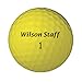 Wilson Sporting Goods Staff Duo Golf Balls, Pack of 12 (Yellow)