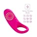 Waterproof Vibrating Penis Ring, Cordless Rechargeable Powerful Vibrating Cock Ring Viberate Men Vibrator with 45° Angle Cockring Set for Sex for Men Gay Couples(Red)