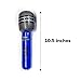 Kicko Inflatable Microphones - 24 Pack 10.5 Inch Assorted Colors - Fun Pool Toy, Emcee, Weddings and Preschools