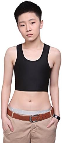 Fanala LES Lesbian Super Flat Compression Tomboy Chest Binder Vest Tops
