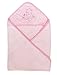 Bamboo Hooded Bath Towel Large for Newborn, Infant and Toddler, Organic, Soft, Antibacterial, Hypoallergenic and Odor Resistant (Pink)