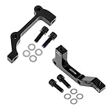 SM SunniMix 1 Pair 203mm MTB Bike Bicycle Front & Rear Disc Brake Mount Adaptor Gear Parts Accessories