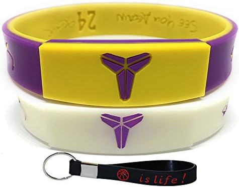 Reversible Silicone Bracelet for Sports Fans - 2PCS