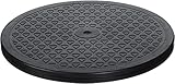 LapWorks Heavy-Duty 15.9 Inch TV Turntable Swivel