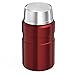 THERMOS Stainless King Vacuum-Insulated Food Jar , 24 Ounce, Cranberry