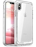 SUPCASE iPhone X, iPhone Xs Case, Unicorn Beetle Series Premium Hybrid Protective Frost Clear Case for Apple iPhone X 2017,iPhone Xs 5.8 Inch 2018 (Frost/Frost)