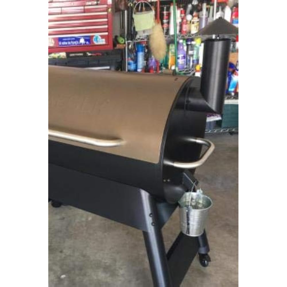 Grease Bucket For Wood Pellet Grill/Smoker Galvanized Drip Buckets