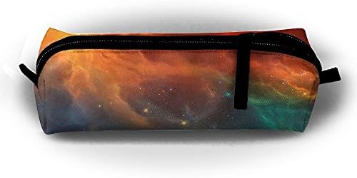 LLBAGPE Unique Red Blue Nebula Pencil Pouch School Multi-function Bag Cosmetic Large Capacity Pouch Organizer Sewing Kit Accessory Case For Student Boy Gifts