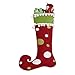 AMA(TM) Christmas Tree Hanging Boots Socks Decor Santa Festival Party Ornaments (red)