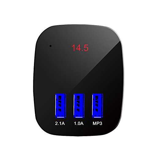 image for Luxtar Car Charger Bluetooth FM Transmitter Wireless In-Car Hands-Free