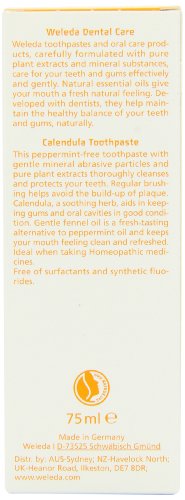 Weleda Oral Care Calendula Toothpaste, 2.5 Ounce