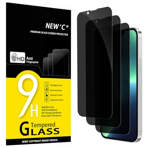 NEW'C Lot de 3, Verre Trempé Anti-Espion pour iPhone 13 Pro... en promo sur Amazon