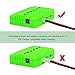 Noiposi 4 pcs 3.7v 750mAh 25c Lipo Battery (JST Plug) with X4 Charger for MJX X400 X400W X800 X300C Sky Viper S670 V950hd V950str HS200W National Geographic Quadcopter Drone
