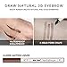 Microblading Tattoo Eyebrow Pen with Four Tips,Waterproof Ink Gel Tint Drawing Eyebrow Pencil,Long Lasting Smudge-Proof Natural Hair-Like Defined Brows All Day (Brown)