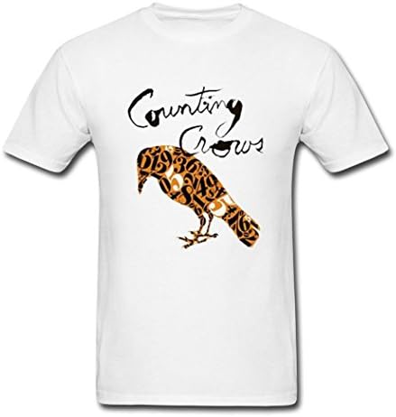 Counting Crows fashion shirt Adult's Hot Tee White M