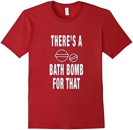 Mens Bath Bombs T-Shirt Essential Oils Fizzy Bubble Spa XL Cranberry