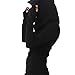 Hengzhi Women's Pencil Slim Dress with Thumb Hole Long Sleeve Hooded Bodycon Top