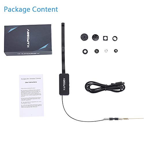 Mini Spy Camera WiFi Hidden Camera,Kaposev 1080P Small Security Cameras Motion Detection Nanny Cam,Remotely Viewing and Video Recording from Mobile Devices