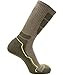MIRMARU Men's 5 Pairs Hiking Outdoor Trail Running Trekking Moisture Wicking Cushion Crew Socks