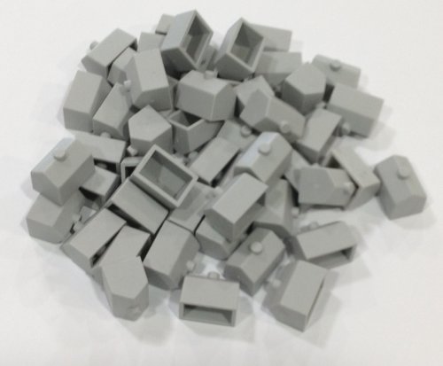Plastic Hotels: Grey Color Monopoly Replacement Hotel (Colored Miniature Town & City Buildings, Board Game Playing Pieces)