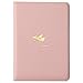 S-shine Little Airplane Passport Travel Document Cover Travel Journey Passport ID Card Holder Case Cover (Warm Pink)