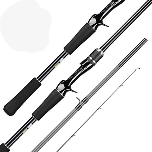 Rivulet Official Store 2019 Fishing Rod 1610M 1610H 1610Mh Rings Ci4+ Reel Seat Carbon Fiber Carp Fishing Tackle 1.98M 2.08M