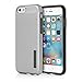 Incipio iPhone 6 Dualpro Shine Hard-Shell Case with Silicone Core - Retail Packaging - Silver/Gray