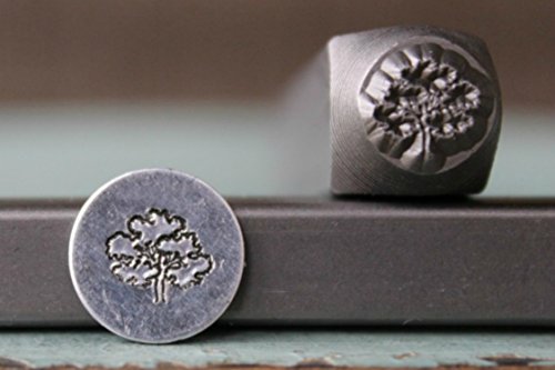 Brand New 8mm Maple Tree Metal Punch Design Stamp - Supply Guy - CH-180