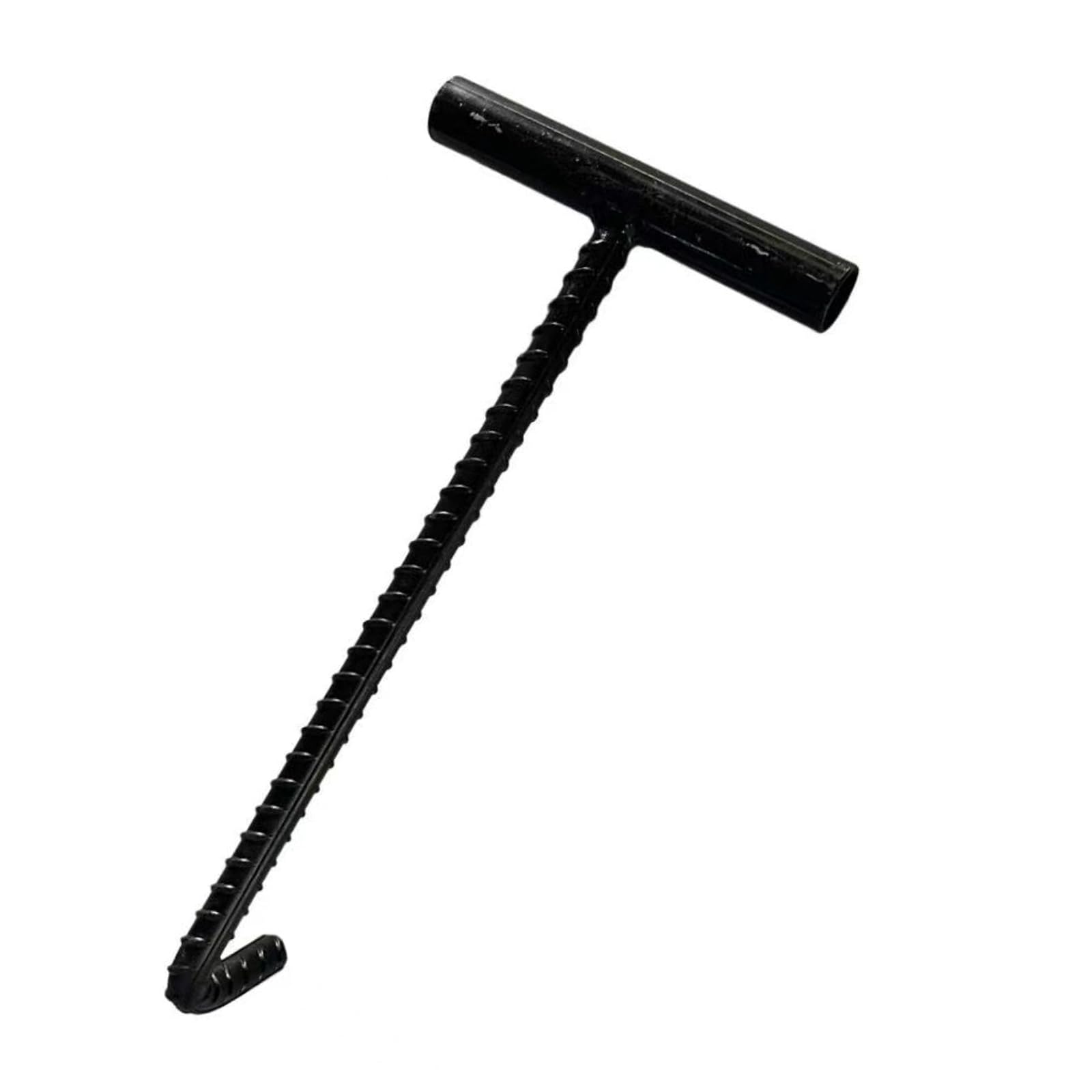 Professional Sewer Lid Lifter with Not Slip Handle Manhole Hook for Elderly Assistance Versatile Lifter and Puller