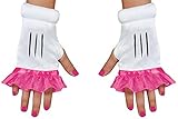 Pink Minnie Mouse Fingerless Glovettes For Girls
