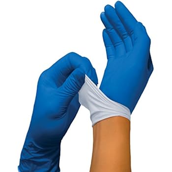 Amazon.com: Disposable Gloves, Nitrile, 3XL, Blue, PK50