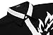 Coofandy Mens Casual Fashion Print Button Down Cotton Long Sleeve Dress Shirt, Black - Lion Head Print, XX-Large