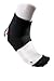 McDavid Neoprene Reversible Ankle Support, Black-Red, Medium
