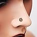WildKlass Jewelry Golden Kali Filigree Nose Stud Ring 316L Surgical Steel