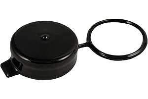 OTTOPO Capless Gas Cap with Tether 2.375" ID, Dirt Water Dust Cover for Capless Fuel Neck Compatible with Chevy GMC Buick Cadillac Silverado Accessories