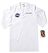 Aeromax Jr. NASA Rocket Scientist Lab Coat, White, Size 8/10