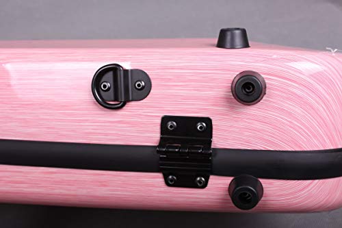 image for Yinfente 4/4 violin Case Mixed Carbon fiber Violin Box Strong Light Wi