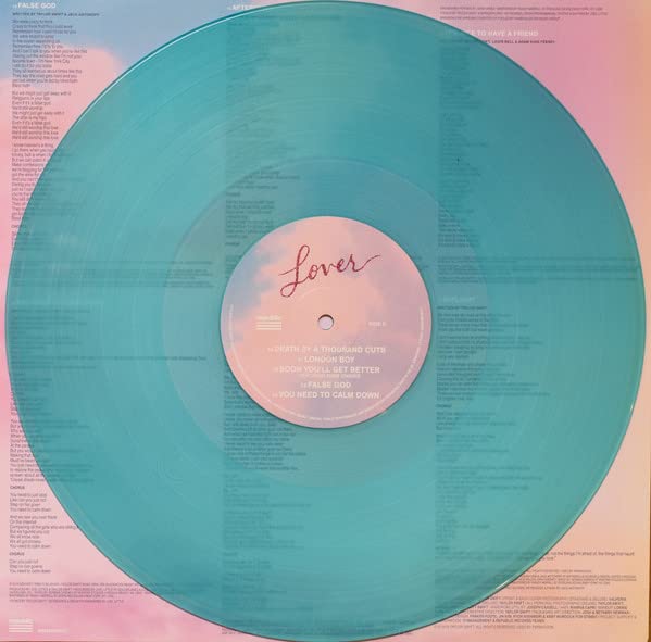 Lover [LIMITED EDITION PINK & BLUE VINYL]