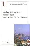 Image de Analyse économique et historique des sociétés contemporaines