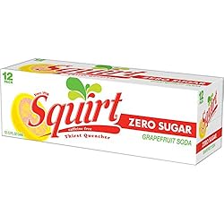 Squirt Zero Sugar Grapefruit Soda, 12 fl oz