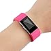AK Fitbit Charge 2 Bands, Classic Edition Adjustable Comfortable Replacement Wristbands for Fitbit Charge 2 Heart Rate [No Tracker] (Fushcia, Large)
