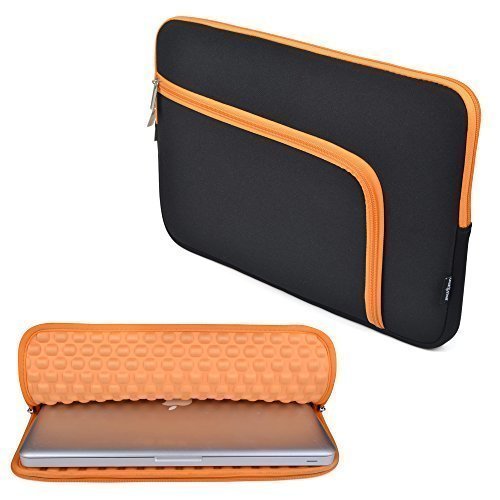 Case Star 13 13 3 Inch Neoprene Laptop Sleeve Case Bag With Anti Shock Eva Foam Shock Resistant Padding Inside For Apple Macbook Pro 13 3 Inch With Or Without Retina Display And Macbook Air 13 Black