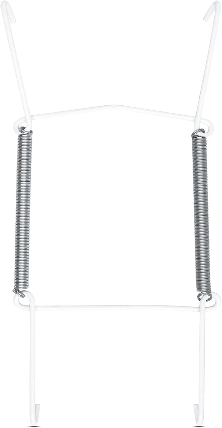 Winsome Invisible Plate Hangers for Wall 14-19 cm White Steel