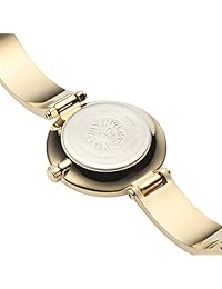 Reloj Anne Klein AK   2210IMGB con pulsera de mármol marfil y tono dorado, para mujer